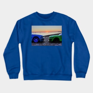 Photoshoot At Sunset Crewneck Sweatshirt